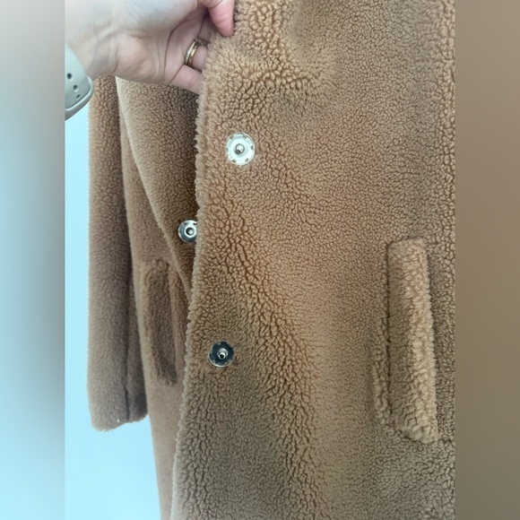 Vici long teddy coat - Picture 8 of 13